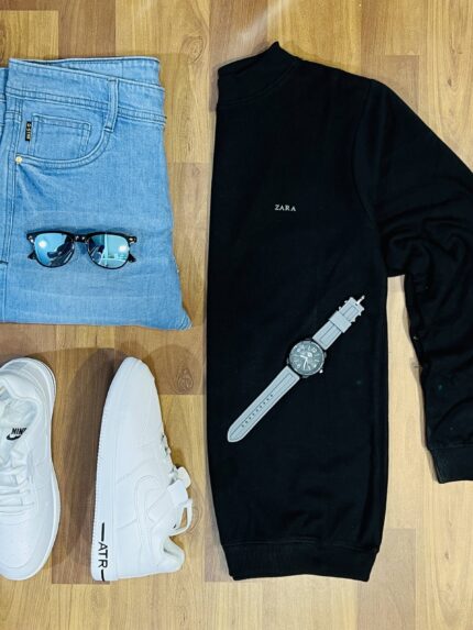 3-Piece Combo with Pant, Tshirt, and Shoes for Effortless Style