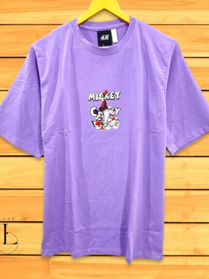 Oversized Lite Purple T-shirt