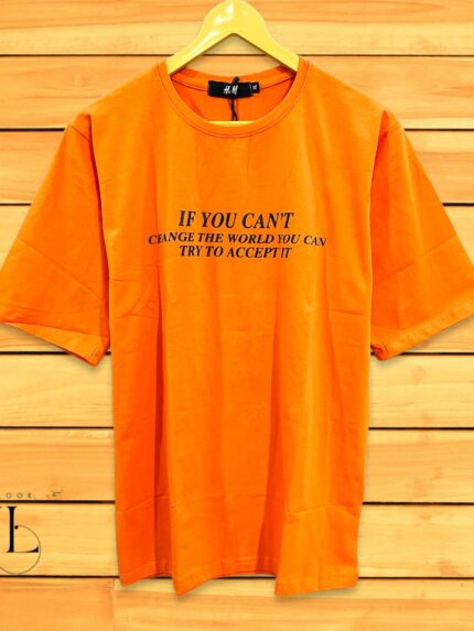 Oversized Orange T-shirt