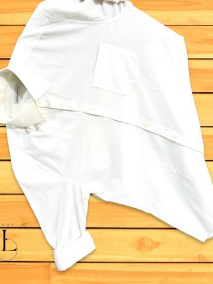 White Plain Shirt for Men