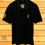 Black Polo Tshirt For Men