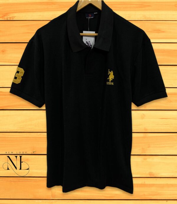 Black Polo Tshirt For Men