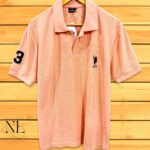 Pink Polo Tshirt For Men