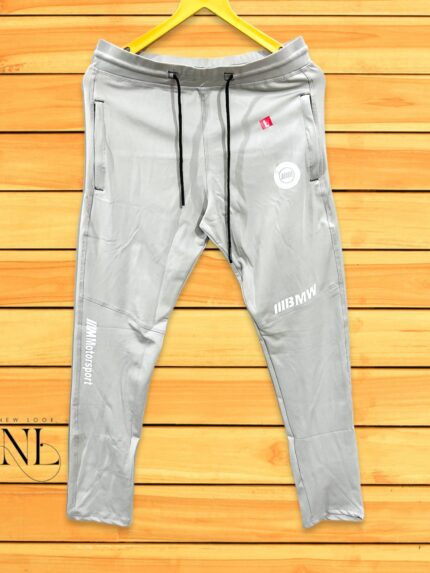 Grey Trackpant For Men