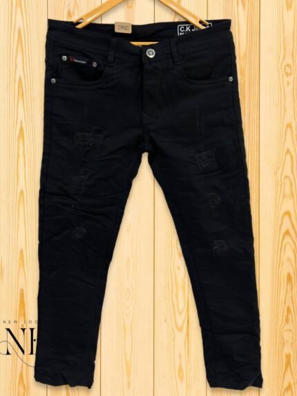 Black Funky Jeans For Men
