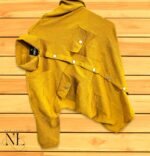 Yellow Oversize Shirt for Men | Premium Cotton