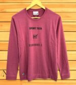 Peach Printed T-Shirt for Men | Trendy Design