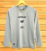 Lite Grey Plain T-Shirt for Men Versatile Basic