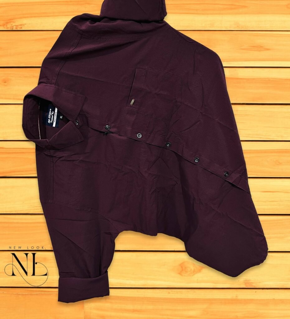 Textured Full Shirt For Men