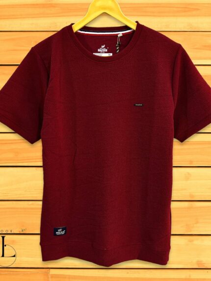 Half Plain Tshirt For Men