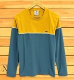 Yellow Stripe Full T-Shirt Fashionable Striped Design