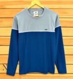 Royal Blue Stripe Full T-Shirt for Men Striped Design