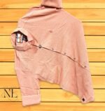 Classic Baby Pink Solid Plain Popcorn Full Shirt Fresh & Fun