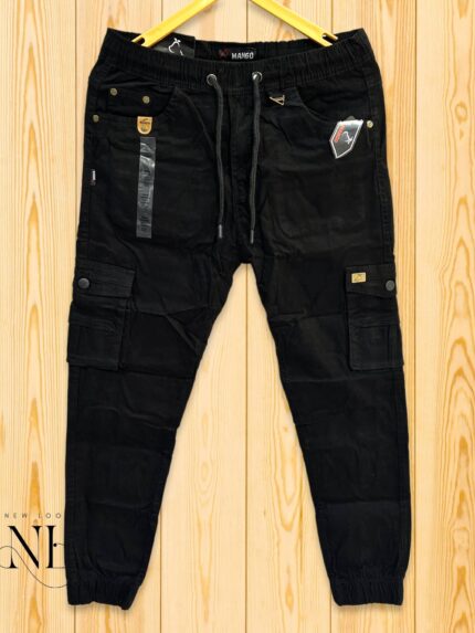 Black Cargo For Men