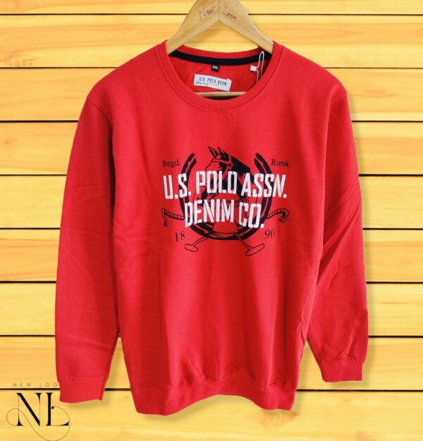 Red Sweatshirt for Men