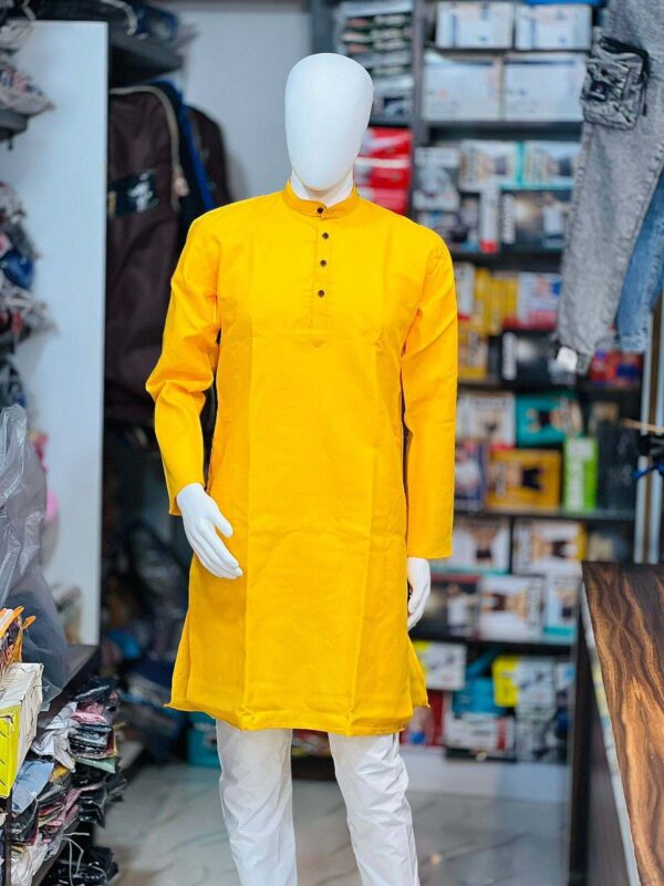 Yellow Kurta Pajama For Men