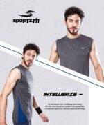 Sleeveless Sport T-shirt For Gym