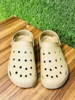 Stylish Cream Crocs for Men Lightweight & Comfortable