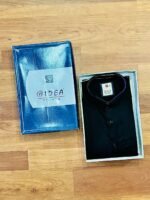 Formal Jet Black Plain Shirt & Sophisticated Wear