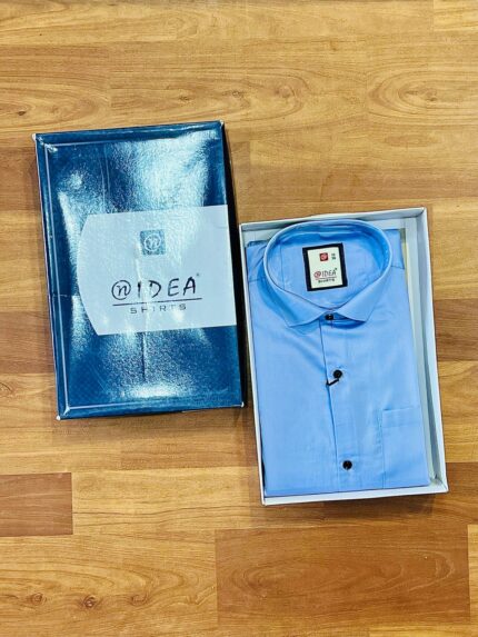 Formal Blue Shirt For Men