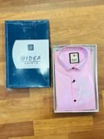 Classic Lite Pink Plain Formal Shirt & Soft Finish