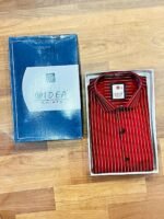 Formal Stripe Red Full Shirt & Office Wear