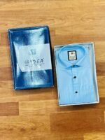 Sky Blue Wedding Shirt For Men & Groommen