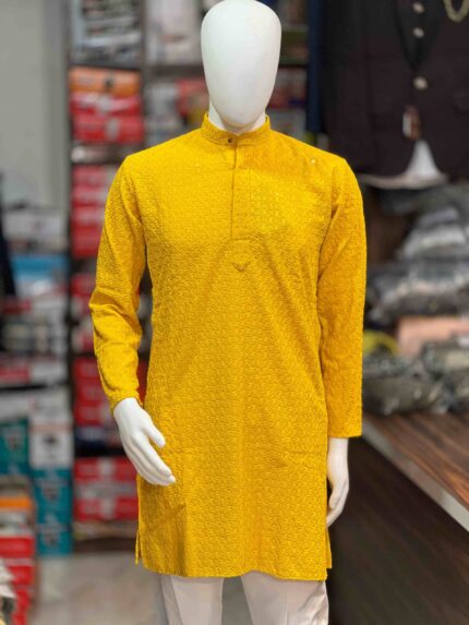 Premium Chikenkari Kurta Pajama