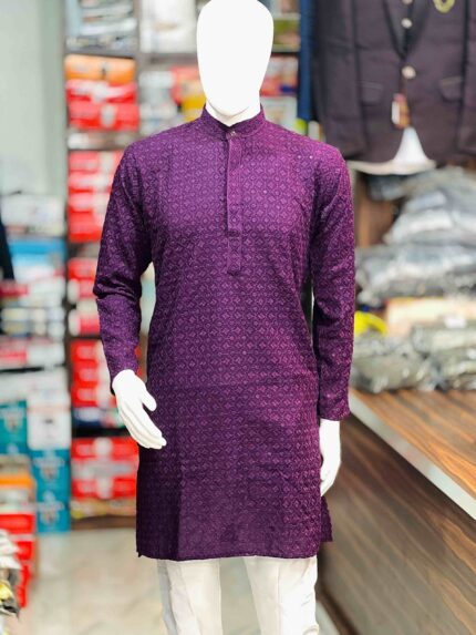 Premium Chikenkari Kurta Pajama