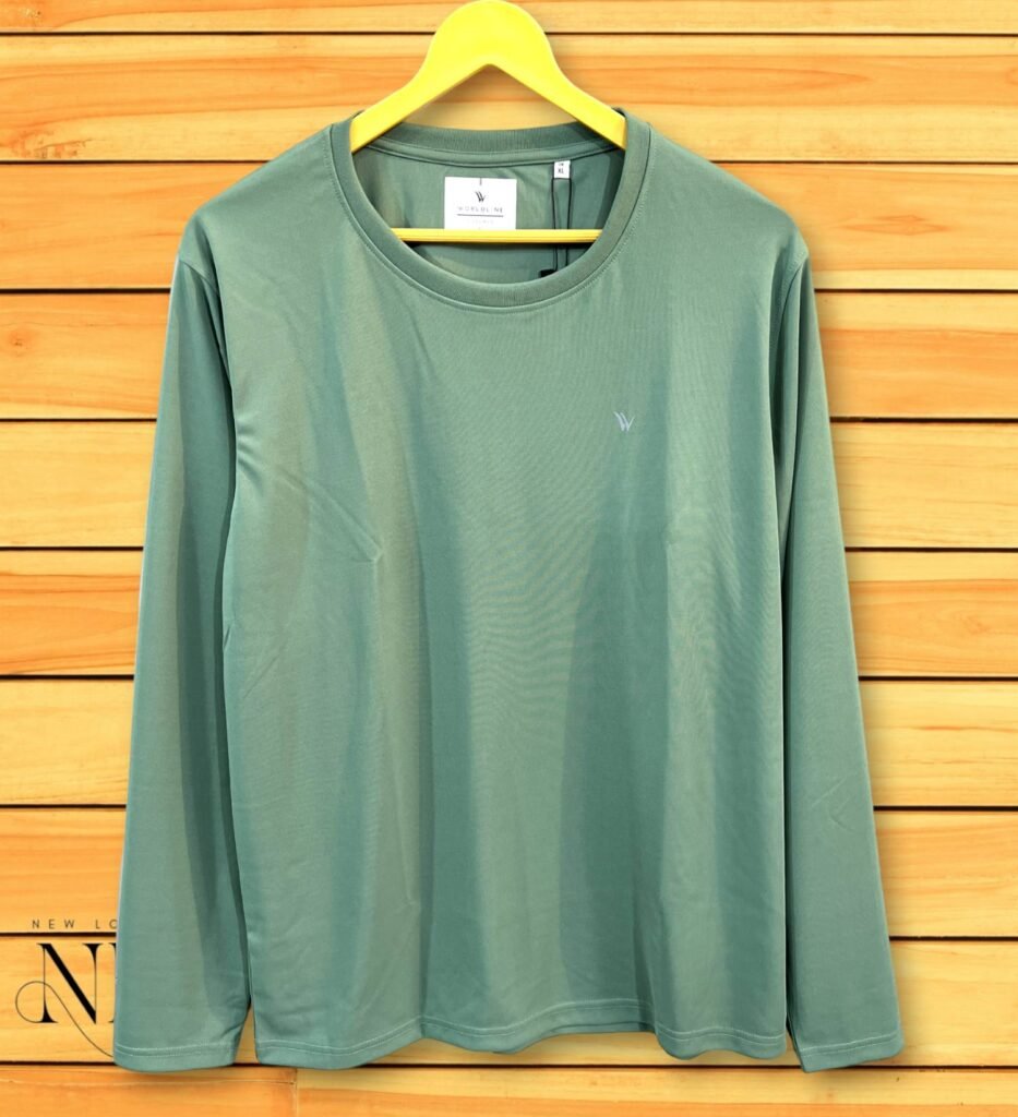 "Men’s Pastel Green T-Shirt – Soft & Comfortable