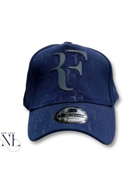 Premium Classic Blue Trendy Logo Cap for Men Timeless Style