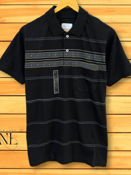 Stripe Polo Tshirt For Men