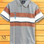 Stripe Polo Tshirt For Men