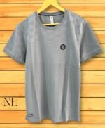 Imported Lite Grey Polo T-Shirt Luxury Minimalist Design