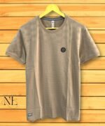 Imported Dark Cream Polo T-Shirt Luxury Neutral Shade