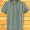 Stripe Half Tshirt For Men