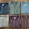 Stripe Half Tshirt For Men