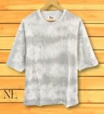 Men's Cream Plain Oversized T-Shirt | Premium Cotton