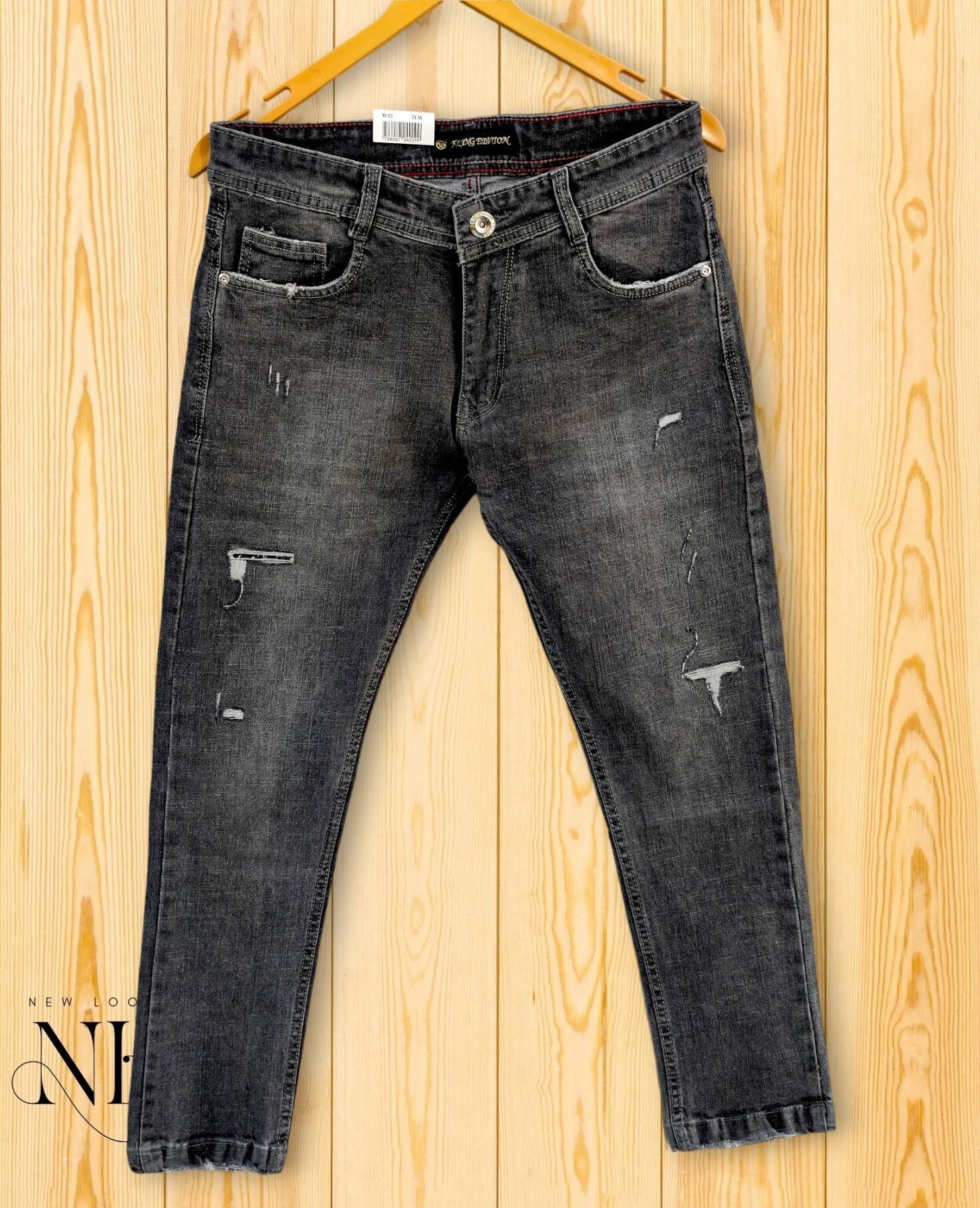 Buy Dark Grey Funky Jeans for Men Premium Buy Dark Grey Funky Jeans for Men Premium