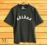 Men's Basic Dark Green Oversized T-Shirt | Premium Cotton