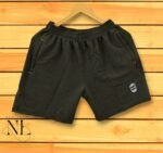 Dark green performance sport shorts premium workout wear