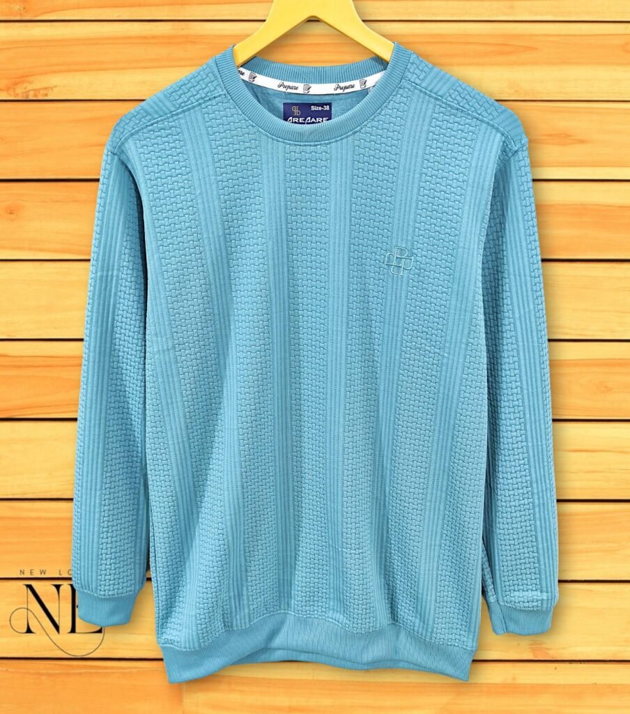 Blue Full Sleeve T-Shirt Cotton & Comfort Fit