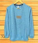 Sky Blue Plain T-Shirt Soft & Breathable