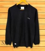 Premium Black Full Sleeve T-Shirt | Luxury Supima Cotton