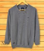 Men's Grey Full Sleeve T-Shirt | Premium Cotton