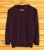 Men's Dark Purple Full T-Shirt | Stylish Cotton