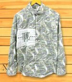 Classic Solid Digital Printed Full Shirt Premium Imported