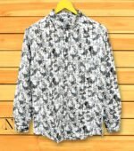 Classic Green Digital Printed Full Shirt Premium Cotton