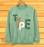 Green Printed Men's T-Shirt | 100% Cotton