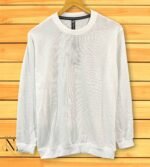 Premium White Plain T-Shirt for Men | 100% Cotton